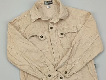 Shirts: Shirt 11 years, condition - Good, pattern - Monochromatic, color - Beige