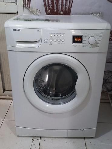 Məişət texnikası: Paltaryuyan maşın Beko, 6 kq, İşlənmiş, Avtomat, Qurutma var, Pulsuz çatdırılma, Ödənişli çatdırılma — 3