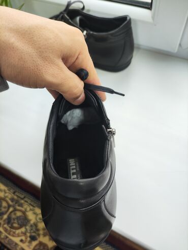 Ботинки: Мужские ботинки, 42.5, MARINI, Новый, цвет - Черный, Платная доставка, Самовывоз, Бесплатная доставка — 10