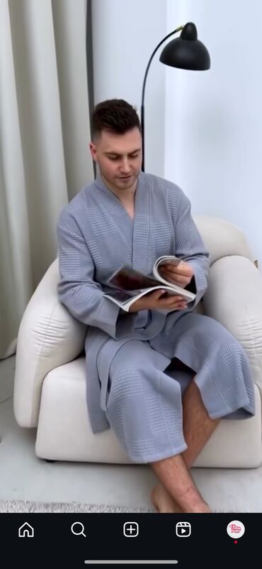 Носки и белье: Халат из мягкой вафельной ткани 💯 хлопок и по размерам! 42 до 60 Много — 11