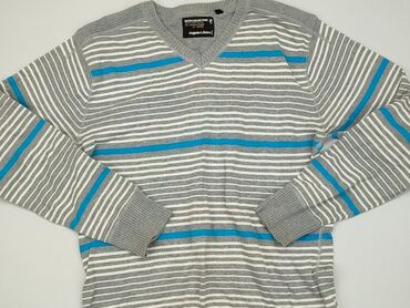 bawełniane bluzki w paski: Sweter, C&A, L (EU 40), condition - Good