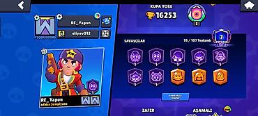 disko top: Yalnız kart - Kuboklar: 16 253 - Prestij: 7 - Savaşçılar: 95/107 — 1