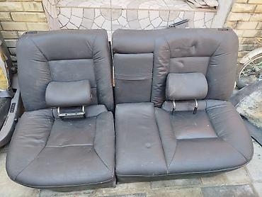 Avtomobil oturacaqları dəsti - Material: qara rəngli dəri (eko-dəri)