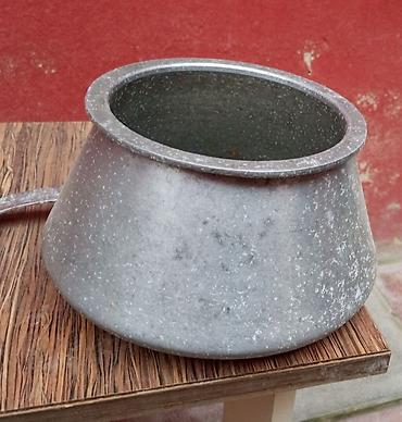 sud separatoru: Qazan, rəng - Gümüşü, Alüminium, 26 sm — 1