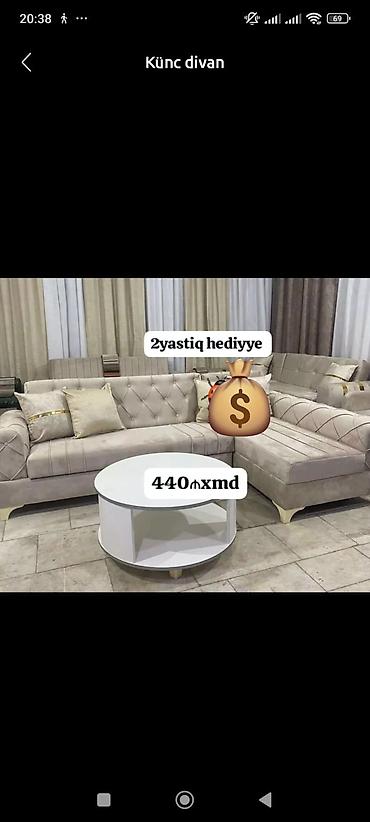 islenmis divan: Угловой диван, Новый — 1