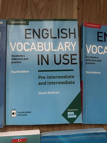 İngilis dili: 📚 Təcili satılır – İngilis dili kitabları (Cambridge + lüğət + — 14