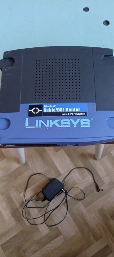 пассивное сетевое оборудование ethernet sfp: Роутер Linksys EtherFast Cable/DSL Router with 4-Port Switch. - Тип