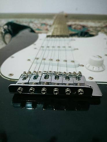 Спорт жана хобби: Продам электрогитару Stratocaster (Black) Классический инструмент в — 5