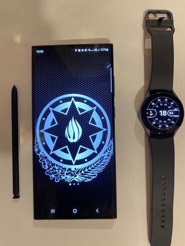 samsung s23 qiyməti: Samsung Galaxy S23 Ultra, 256 GB, rəng - Yaşıl, Düyməli, Sensor, Barmaq izi