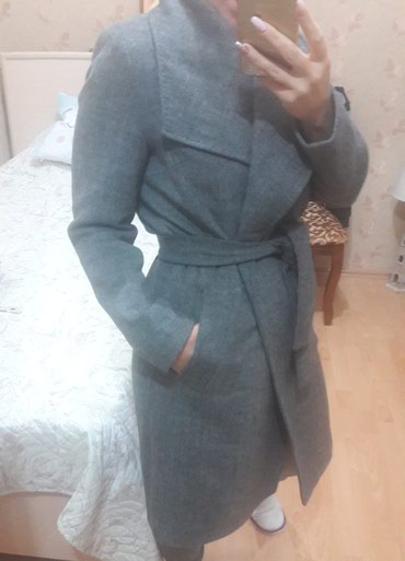 miss style пальто турция: Пальто M (EU 38), цвет - Серый
