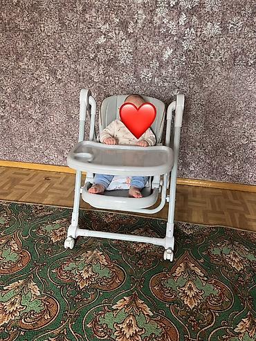 стульчик для кормление: Детский стульчик для кормления/занятий - Цвет: светло‑серый с белым — 5