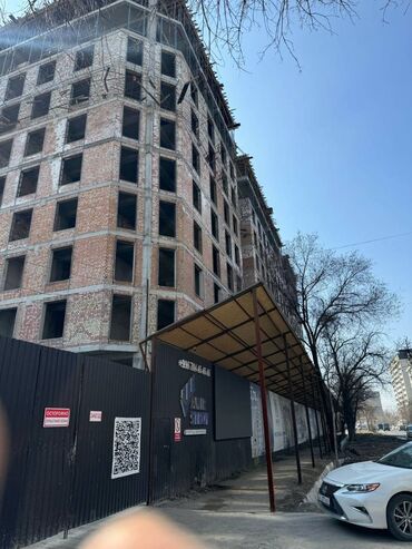2 комнатная квартира ош: 2 комнаты, 82 м², Элитка, 11 этаж, ПСО (под самоотделку)