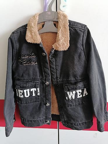 4-6 yaş oğlan uşağı üçün qara içi mexli YAVRUCAK JEANS firması
