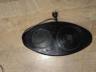 spiral peci: İki gözlü elektrikli isidici baza - İsti saxlayan masaüstü baza — 1