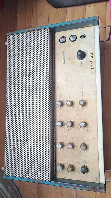 Səs avadanlığı: Vermona Regent 60 – vintage səs gücləndiricisi Xüsusiyyətlər: - — 4
