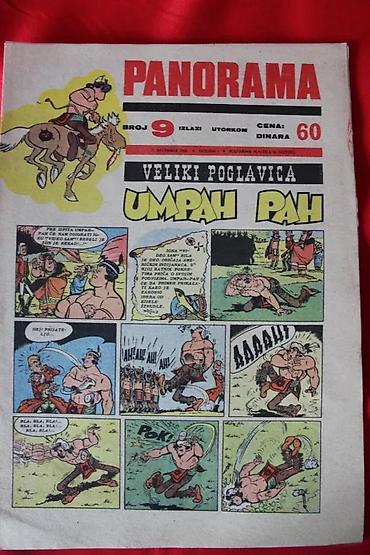 posta crvenka: STRIP REVIJA PANORAMA 5, 6, 8-13, 15, 17-21 (1965-66) | Strip revija — 5