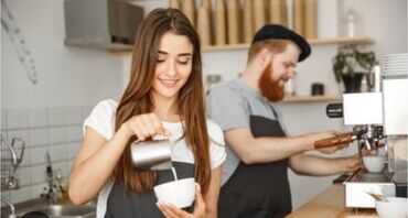 Xadimələr, təmizlikçilər: Barista tələb olunur, Həftəlik ödəniş, İstənilən yaş, 1-2 illik təcrübə