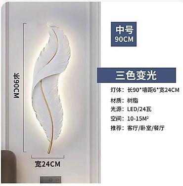 Bra, divar lampaları: ✅LELEK-650-180-SM-45-Azn ✅LELEK-900-240-SM-65-Azn ✅ — 6