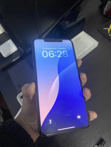 oled монитор бишкек: IPhone Xs Max, Колдонулган, 512 ГБ, Кара, Каптама, 100 %