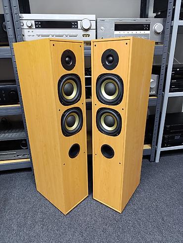 Zvučnici i stereo sistemi: DK digital LS 190 podnostojeci zvucnici u boji bukve nemaju mrezice — 5