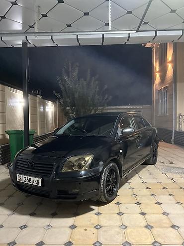 ауди 100 кара балта: Toyota Avensis: 2003 г., 2 л, Автомат, Бензин, Седан — 4