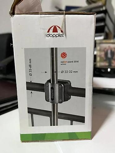 Stege: Doppler balkon stega za suncobrane - Praktičan nosač/stega za sigurno — 5