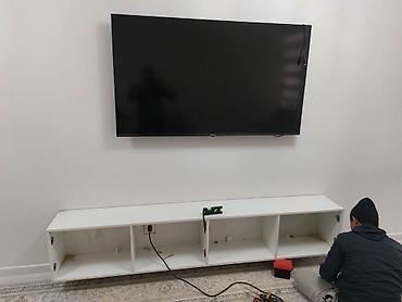 Тумбы и подставки для телевизора: Тумба и подставка для телевизора, Напольная, ЛДСП, цвет - Белый — 2