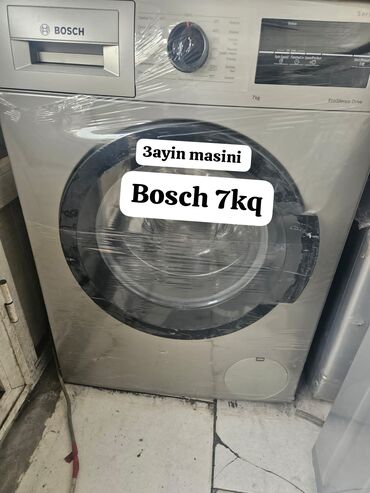 atlant paltaryuyan: Paltaryuyan maşın Bosch, 7 kq, İşlənmiş, Avtomat, Ünvandan götürmə, Pulsuz çatdırılma, Ödənişli çatdırılma