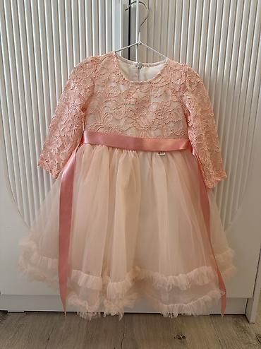 Платья: Детское платье, цвет - Розовый, Б/у — 1
