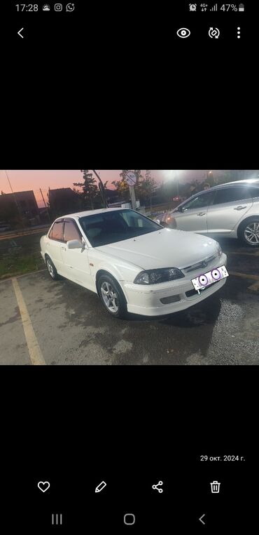 продажа марк 2: Honda Torneo: 2000 г., 2 л, Автомат, Бензин, Седан