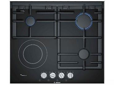 электрическая печка: Qaz plitəsi "HOB BOSCH PRY6A6B70Q" ✅ Brend: Bosch ✅ Rəng: Black ✅ — 1