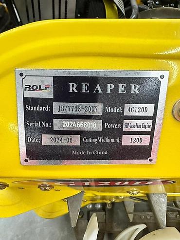 project gr: Жатка для зерновых ROLF REAPER 4G120D - Навесная жатка с подбором и — 6