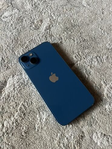 чехоы: IPhone 13, Колдонулган, 512 ГБ, Көк, Заряддоочу түзүлүш, Коргоочу айнек, Каптама, 95 %