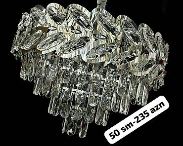 Çilçıraqlar: Çılçıraq, 10 və daha çox lampa, Xrustal — 27