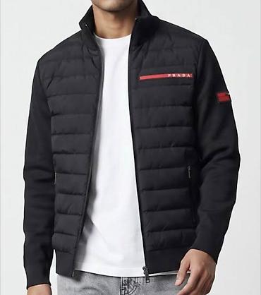 soft shell: Мужская куртка, 2XL, Prada, Новый, цвет - Черный — 1