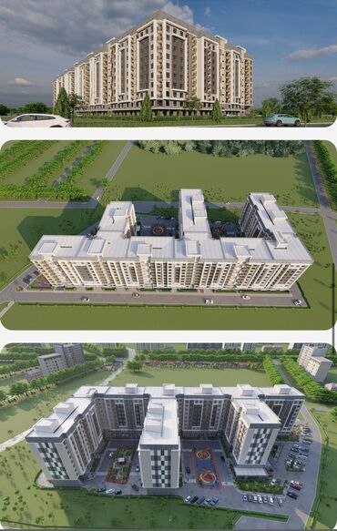 Продажа квартир: 2 комнаты, 63 м², Элитка, 9 этаж, ПСО (под самоотделку)