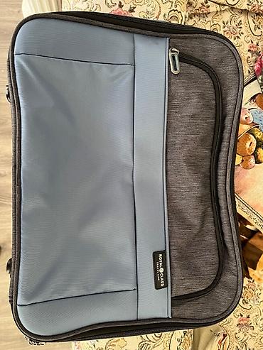notebook canta: Çoxfunksiyalı çanta – noutbuk və sənədlər üçün - Material: sıx — 5