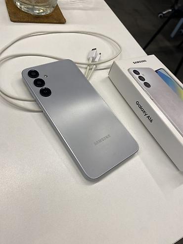 Samsung Galaxy A16, 128 GB, rəng - Gümüşü, İki sim kartlı lalafo.az -da Samsung Galaxy A16, 128 GB, rəng - Gümüşü, İki sim kartlı