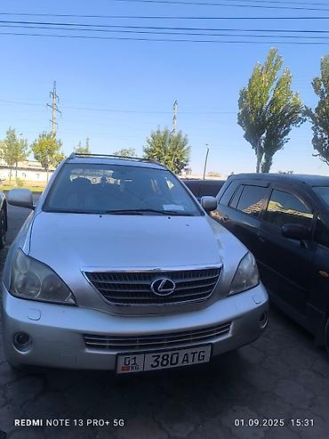 Lexus: Lexus RX: 2005 г., 3.3 л, Автомат, Гибрид, Кроссовер — 6