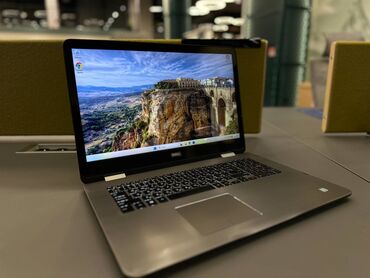 компьютеры intel core i7: Ультрабук, Dell, 32 ГБ ОЭТ, Intel Core i7, 17 ", Колдонулган, Татаал эмес тапшырмалар үчүн, эс тутум NVMe SSD