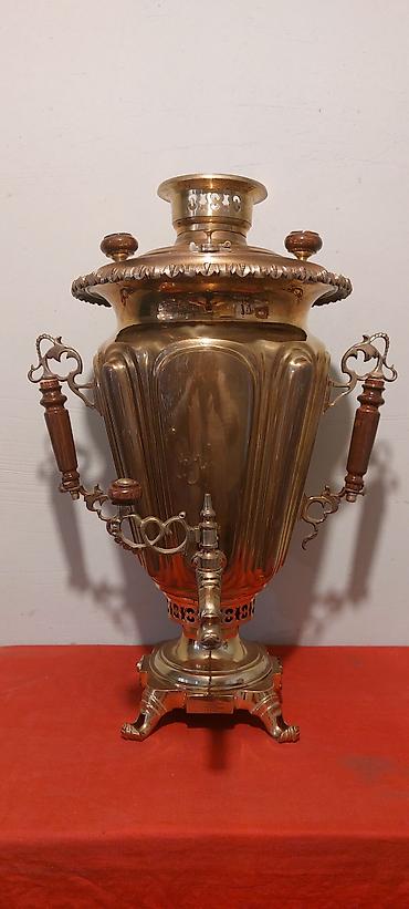 samovar 10 litre: 19-cu esrin sonlari Tula istehsali samovar 7-litrlikdir, materiali; — 5