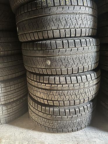 Шины 225 / 45 / R 17, Зима, Б/у, Комплект, Легковые, Япония, Pirelli