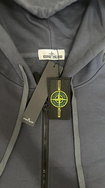 Толстовки: Stone Island — худи на молнии с капюшоном - Модель: классическая — 5