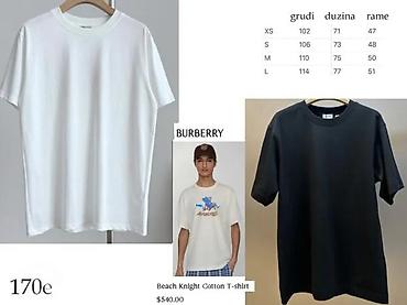 Majice: Men's T-shirt Burberry, bоја - Crna — 1