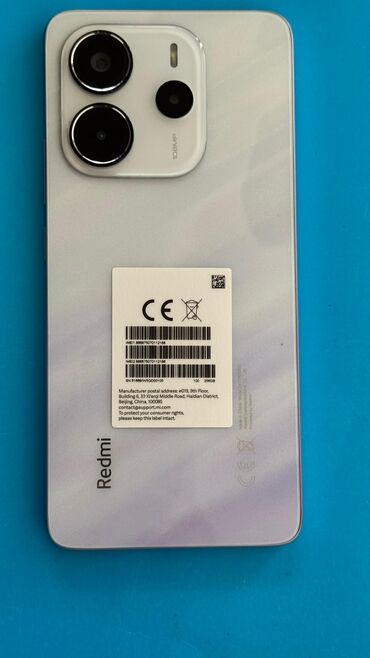 антенна для вай фай роутера: Redmi, Redmi Note 14, Жаңы, 256 ГБ, түсү - Боз, 2 SIM