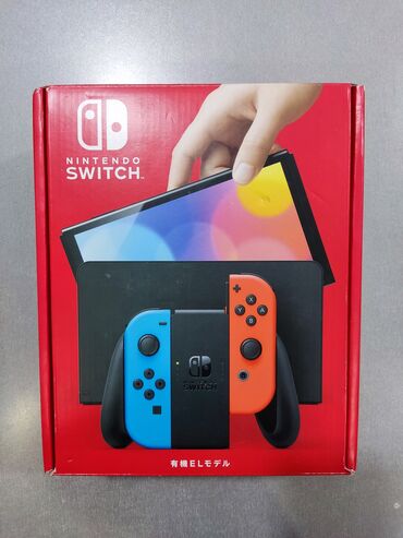 Nintendo Switch: Nintendo switch oled rəngli. Originaldır, yenidir. - Sahil və