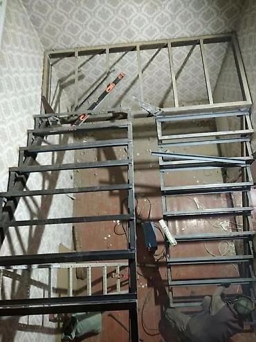 Сварка: Лестница карказ жасайбыз металь карказ бетон карказ бетон лестницы — 5