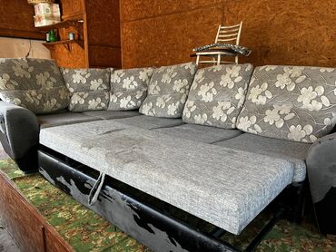 песочный сейф: Угловой диван, C подушками, Двуместный