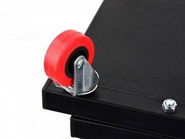 Kancelarijske stolice: GEKO radionicka stolica sa točkićima i odlaganjem alata - Niska — 13