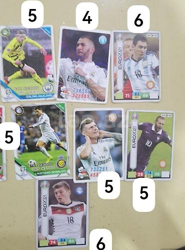 Açıqcalar: Məhsul: Futbol kolleksiya kartları dəsti. Təsvir: - Müxtəlif — 1